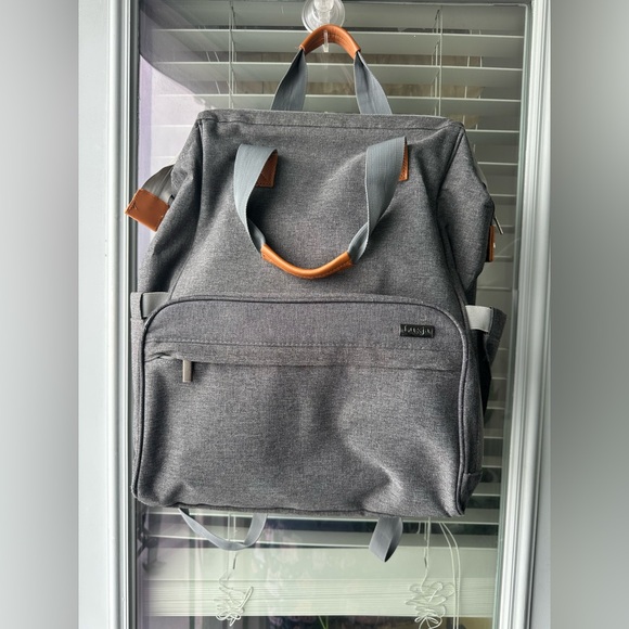 LUXJA Breast Pump Bag with Compartments for Cooler Bag Breast Pump Backpack - Picture 10 of 17